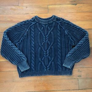 100% Cotton Cable Knit Sweater